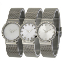 Neueste Form Customized Design Steel Watch als Geschenk